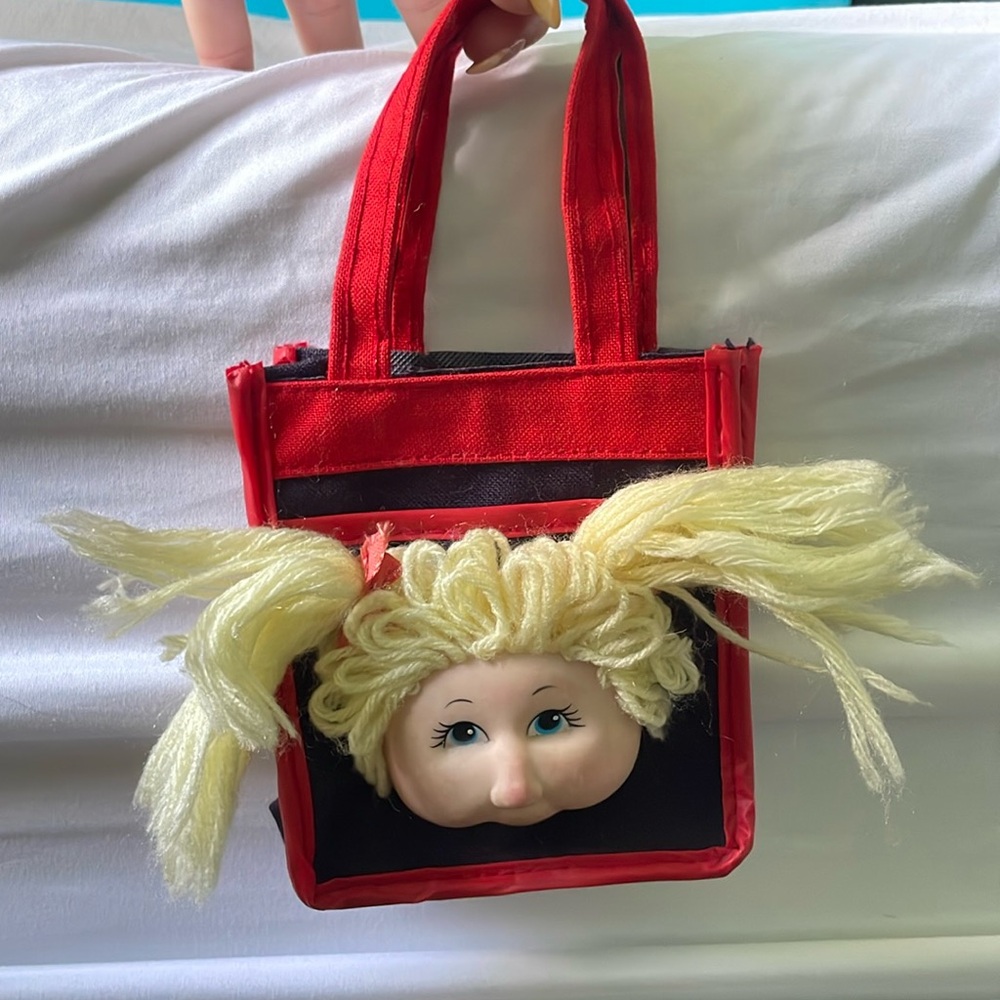Cabbage Patch doll purse
